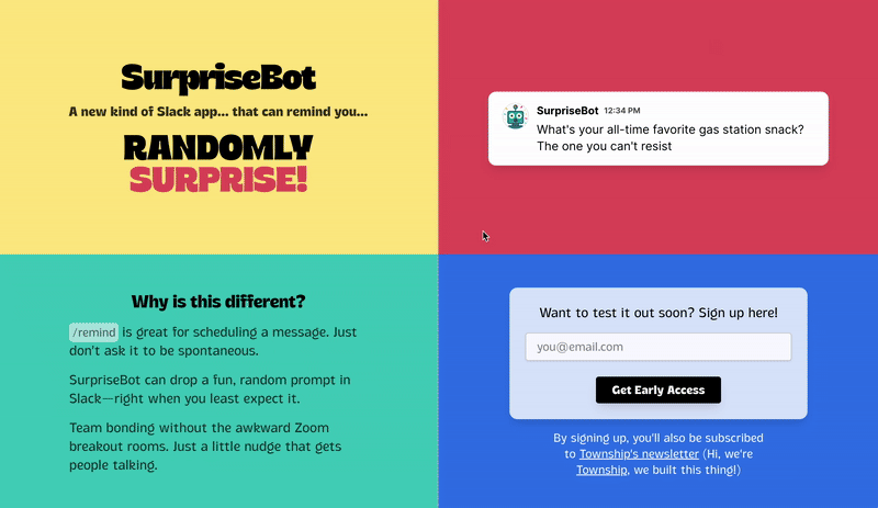 SurpriseBot