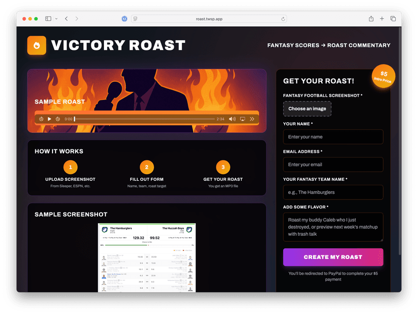 We Built a Thing #34: Victory Roast